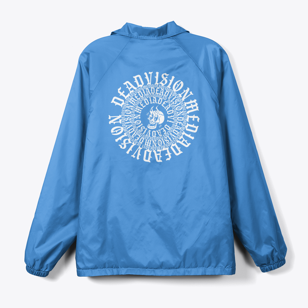 Spiraling Logo Coach Jacket