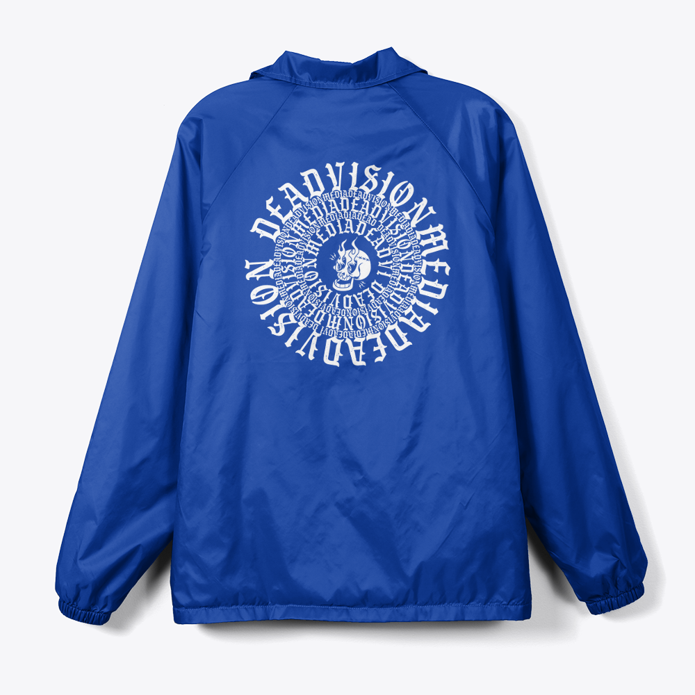 Spiraling Logo Coach Jacket