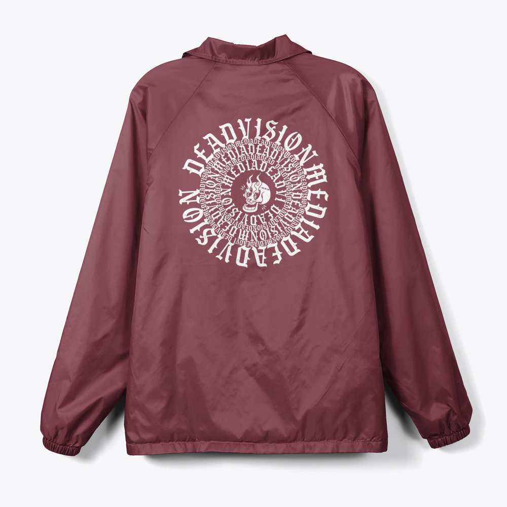 Spiraling Logo Coach Jacket