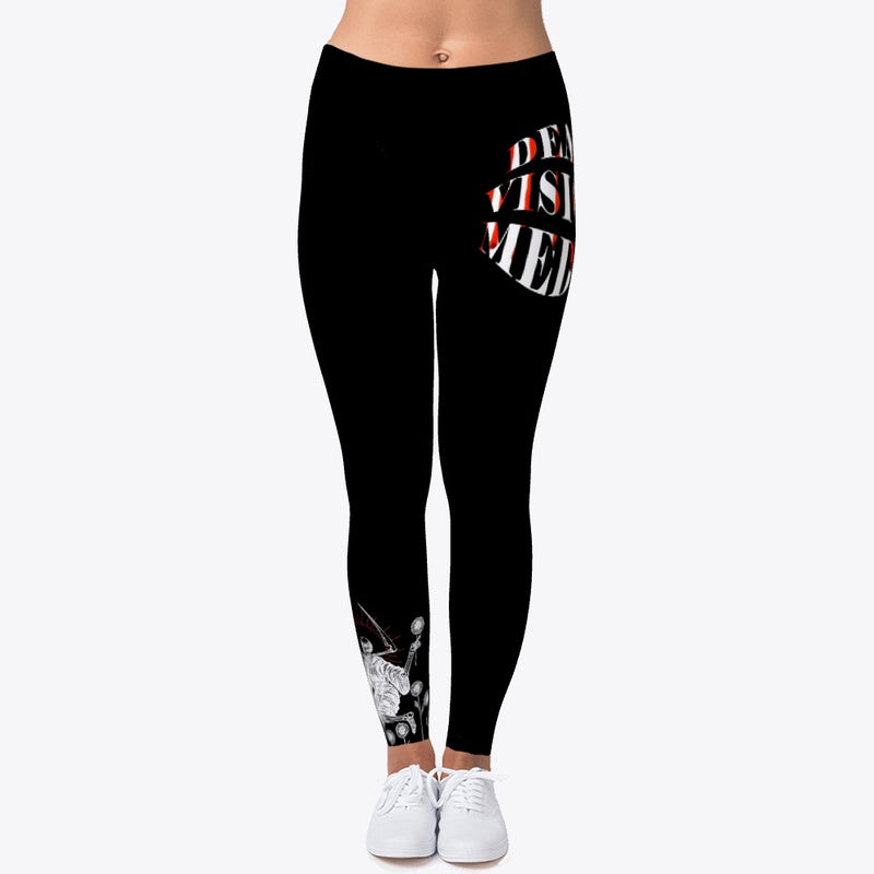 Blood Drip Logo Leggings