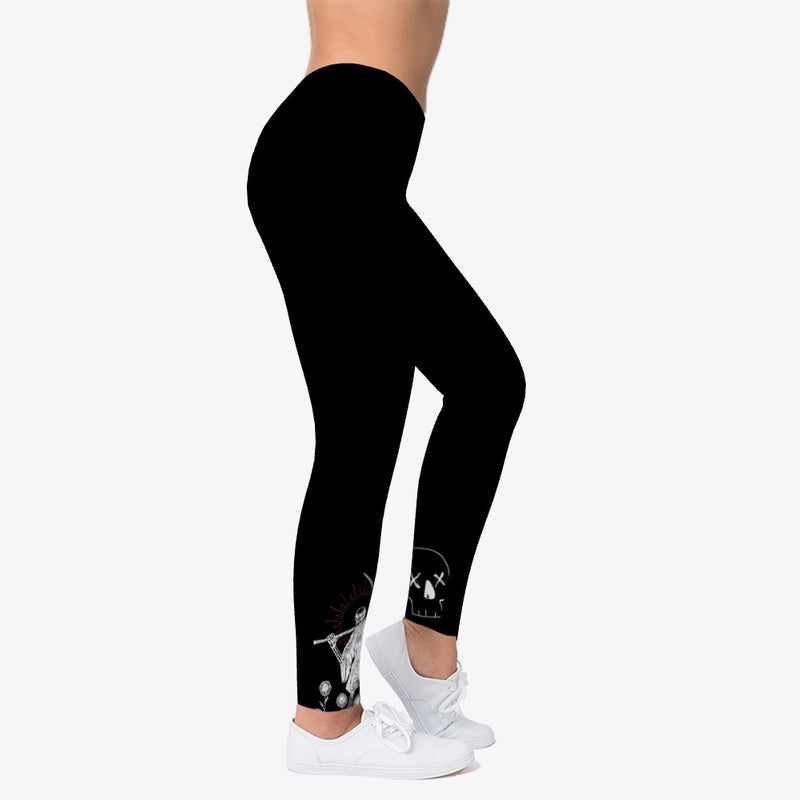 Blood Drip Logo Leggings