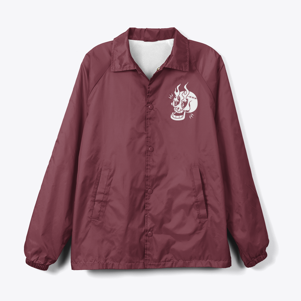Spiraling Logo Coach Jacket