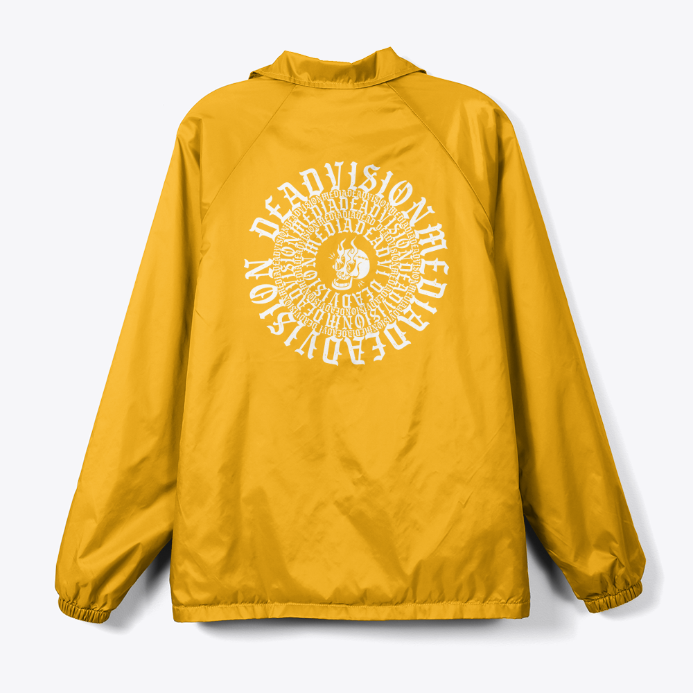 Spiraling Logo Coach Jacket