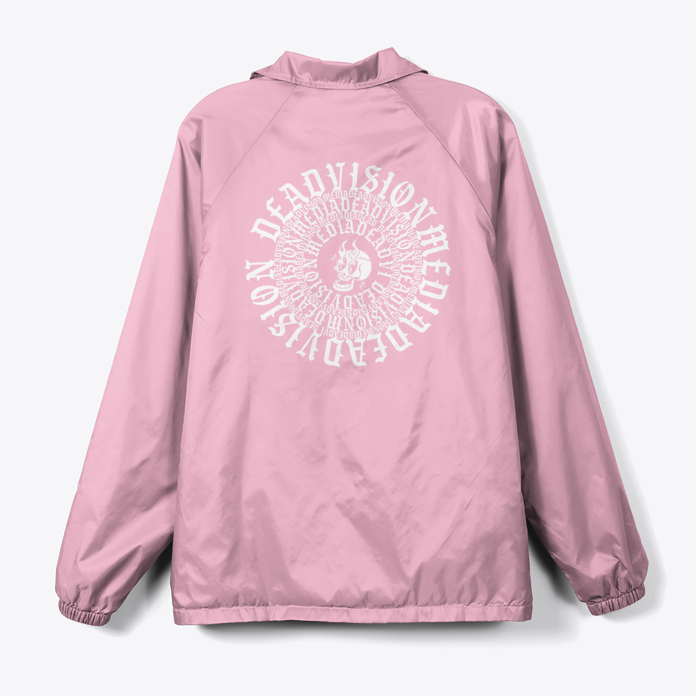 Spiraling Logo Coach Jacket