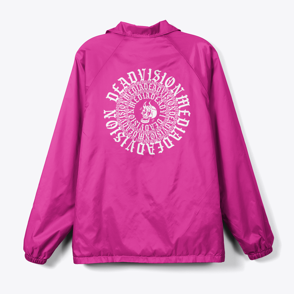 Spiraling Logo Coach Jacket