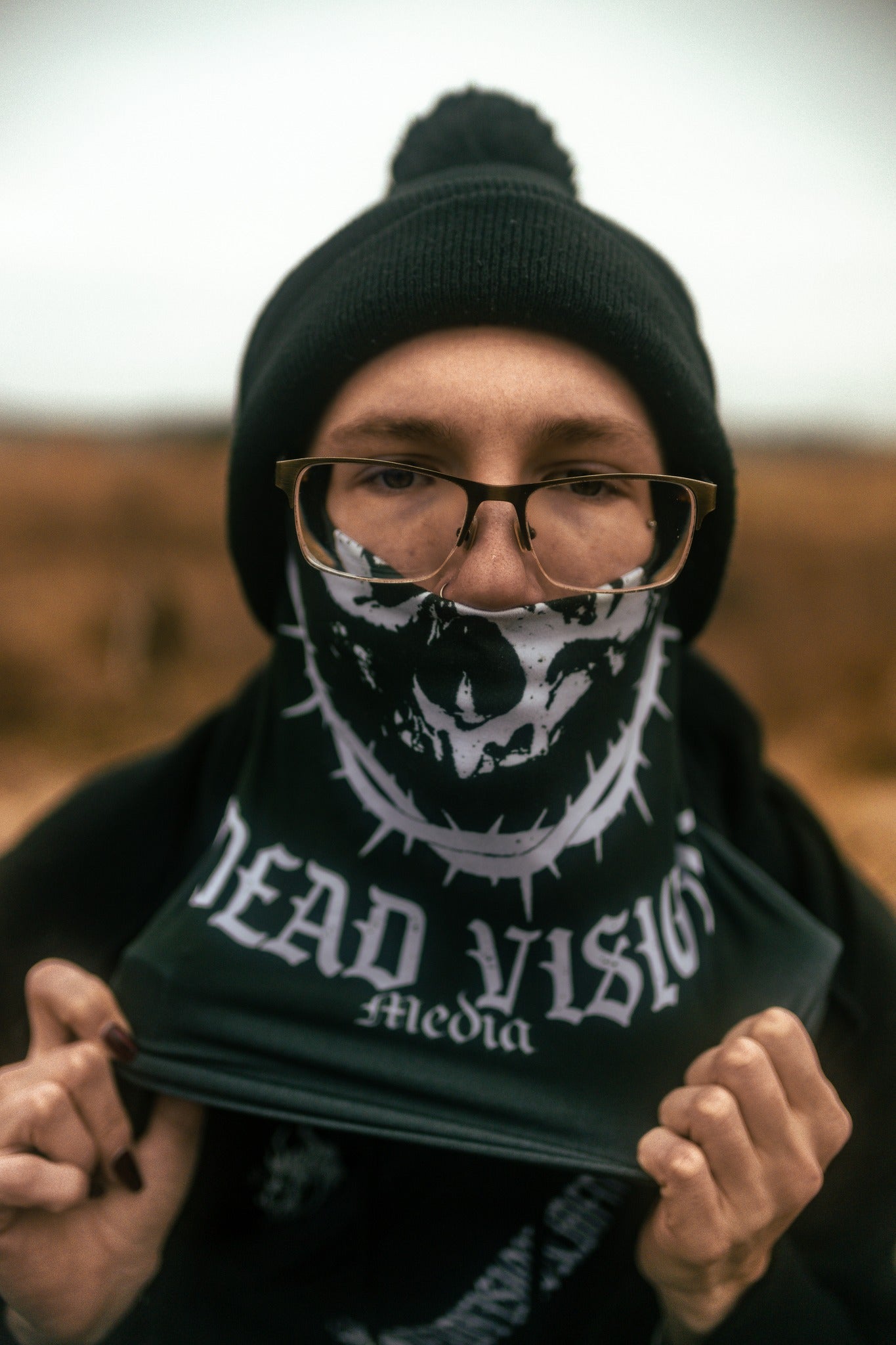"Trapped" Logo Neck Gaiter
