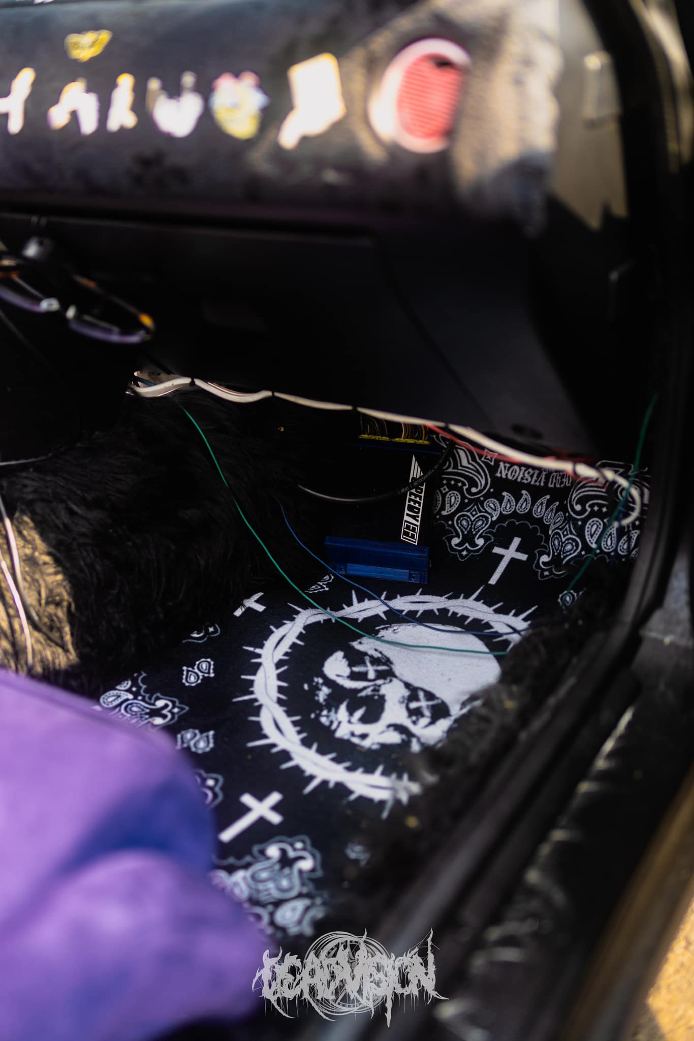 Bandana Print Car Floor Mats - Set of 2