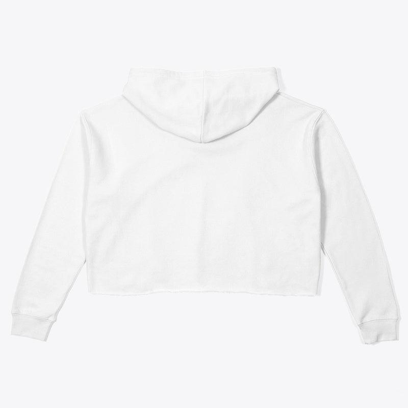 "Pink Tails" Crop Hoodie