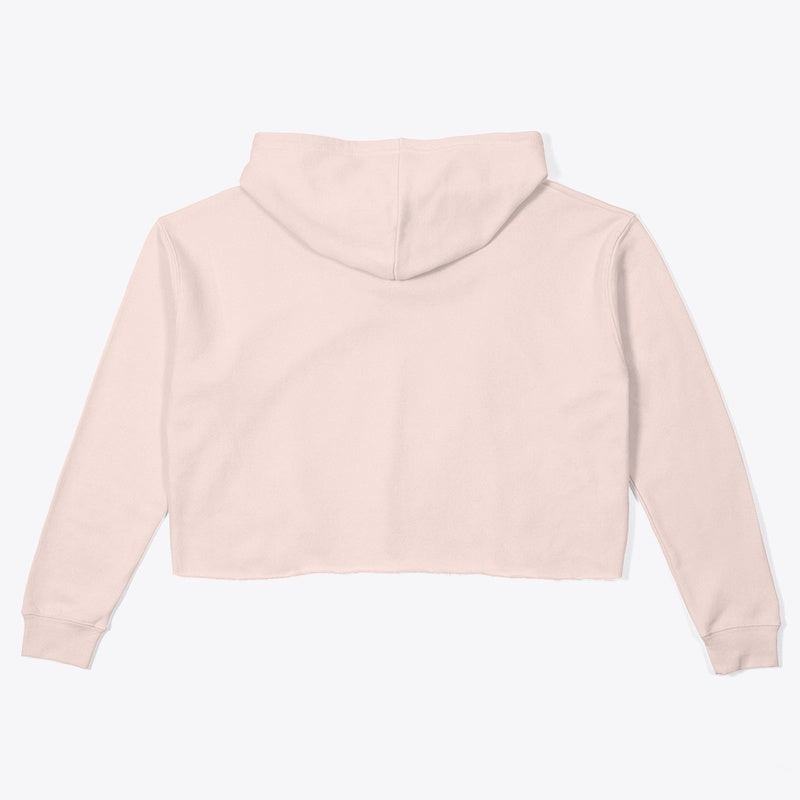 "Pink Tails" Crop Hoodie