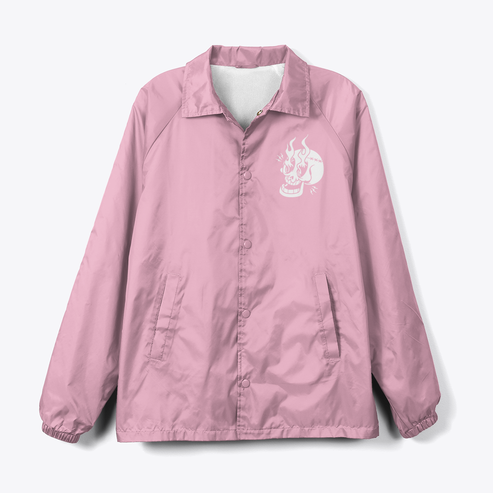 Spiraling Logo Coach Jacket